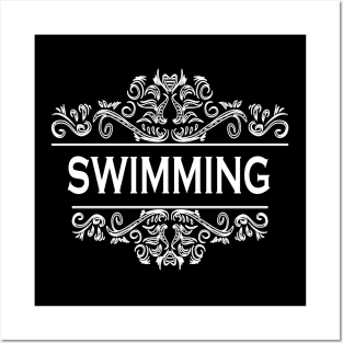 Swimming Posters and Art